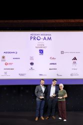 aegean messinia pro-am winning team presentation_result